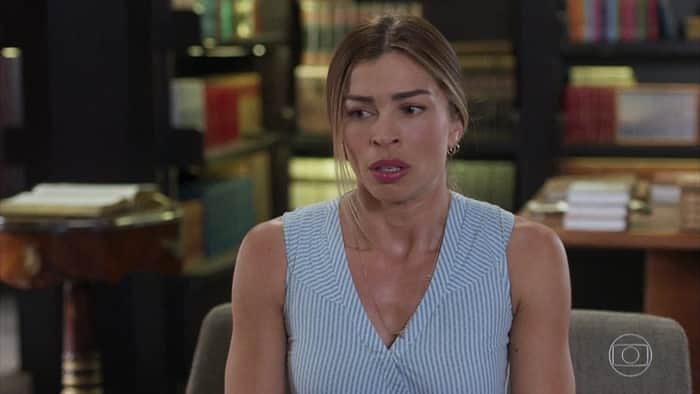 Paloma (Grazi Massafera) será humilhada após esnobar inimigo de Alberto em Bom Sucesso (Foto: Reprodução/Globo)
