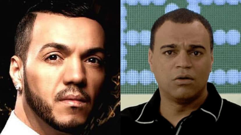 Belo e Denilson (Foto: Reprodução/Montagem TV Foco) Belo e Denilson (Foto: Reprodução/Montagem TV Foco)