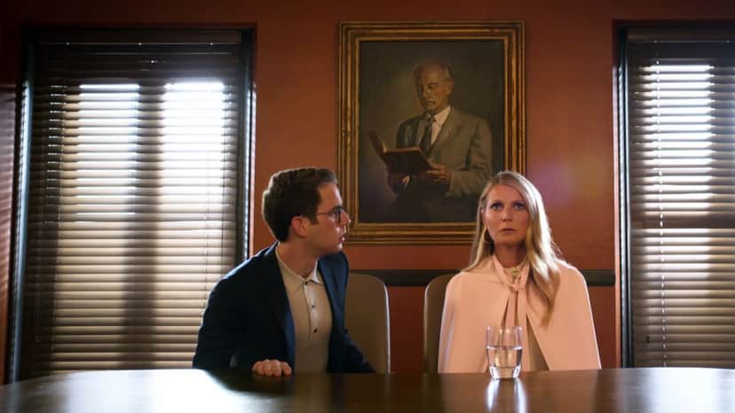 Ben Platt e Gwyneth Paltrow (Foto: Divulgação/Netflix) Ben Platt e Gwyneth Paltrow (Foto: Divulgação/Netflix)