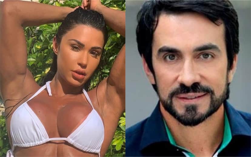 Gracyanne Barbosa revelou treino do Padre Fábio de Melo em academia e deu o que falar nas redes sociais (Foto: Divulgação / TV Foco) Gracyanne Barbosa revelou treino do Padre Fábio de Melo em academia e deu o que falar nas redes sociais (Foto: Divulgação / TV Foco)