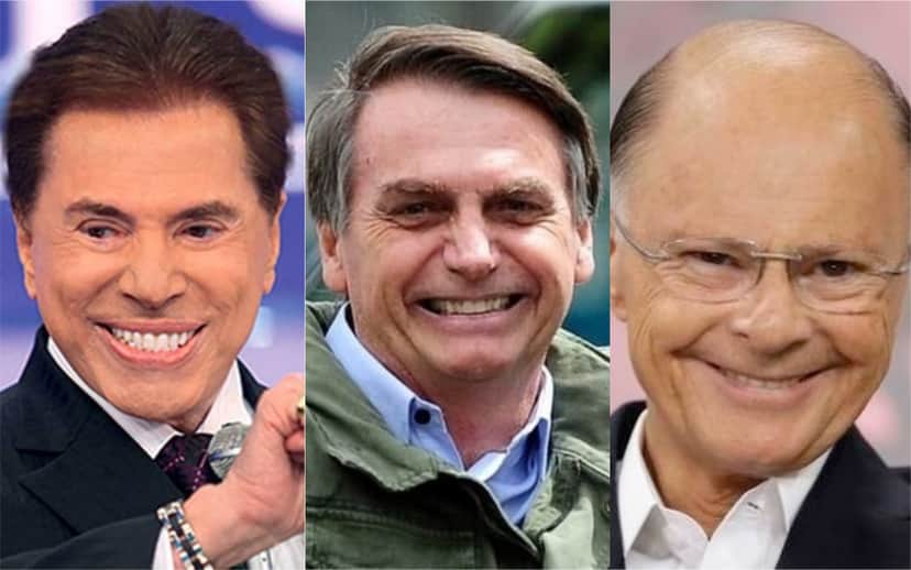 O Presidente da República Jair Bolsonaro fez aliança com Silvio Santos e Edir Macedo e tem dado o que falar (Foto: Divulgação: Montagem / TV Foco) O Presidente da República Jair Bolsonaro fez aliança com Silvio Santos e Edir Macedo e tem dado o que falar (Foto: Divulgação: Montagem / TV Foco)