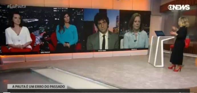 A âncora da Globo, Eliane Cantanhede que apresenta o Em Pauta na GloboNews causou polêmica nas redes sociais (Foto: Reprodução/GloboNews) A âncora da Globo, Eliane Cantanhede que apresenta o Em Pauta na GloboNews causou polêmica nas redes sociais (Foto: Reprodução/GloboNews)