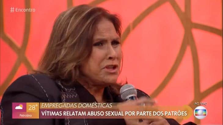 Fafá de Belém acabou sendo detonada nas redes sociais ao participar de debate no Encontro (Foto: Reprodução/Globo) Fafá de Belém acabou sendo detonada nas redes sociais ao participar de debate no Encontro (Foto: Reprodução/Globo)