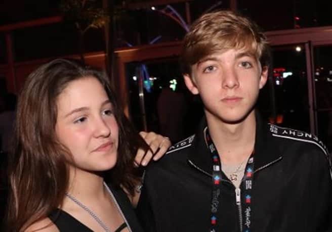 Isabela Hohn e Joaquim no Rock in Rio (Foto: AGNews) Isabela Hohn e Joaquim no Rock in Rio (Foto: AGNews)