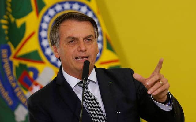O presidente Jair Bolsonaro surpreendeu em discurso na ONU (Foto: Reprodução) O presidente Jair Bolsonaro surpreendeu em discurso na ONU (Foto: Reprodução)