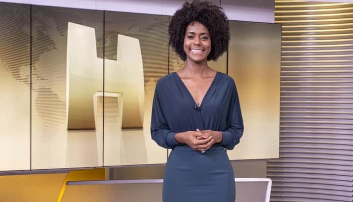 Maju Coutinho é a nova apresentadora do Jornal Hoje, da Globo (Foto: Globo/Fábio Rocha) Maju Coutinho é a nova apresentadora do Jornal Hoje, da Globo (Foto: Globo/Fábio Rocha)