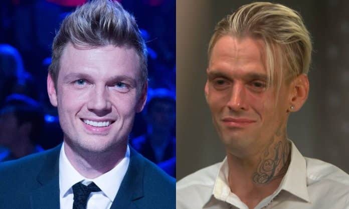 Nick Carter e Aaron Carter (Foto: Reprodução) Nick Carter e Aaron Carter (Foto: Reprodução)
