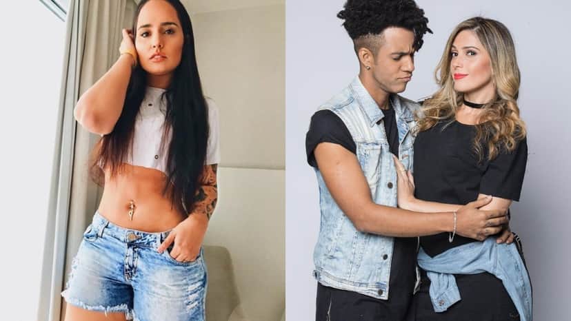 Perlla estava com D'Black no Canta Comigo, marido de Nadja Pessoa (Foto: Instagram/Divulgação/Montagem TV Foco) Perlla estava com D'Black no Canta Comigo, marido de Nadja Pessoa (Foto: Instagram/Divulgação/Montagem TV Foco)