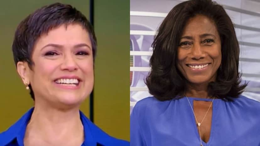 Sandra Annenberg e Gloria Maria surgiram juntas pela primeira vez no "Globo Repórter" (Foto: Reprodução/Globoplay/Montagem TV Foco) Sandra Annenberg e Gloria Maria surgiram juntas pela primeira vez no "Globo Repórter" (Foto: Reprodução/Globoplay/Montagem TV Foco)