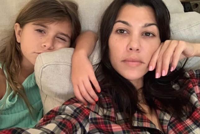 Kourtney Kardashian e Penelope (Foto: Reprodução) Kourtney Kardashian e Penelope (Foto: Reprodução)
