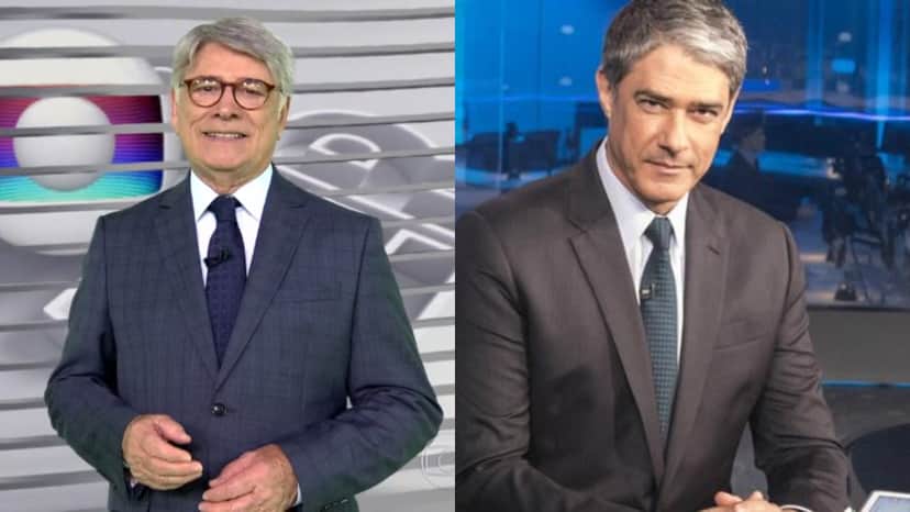 Sérgio Chapelin e William Bonner (Foto: Divulgação/TV Globo) Sérgio Chapelin e William Bonner (Foto: Divulgação/TV Globo)