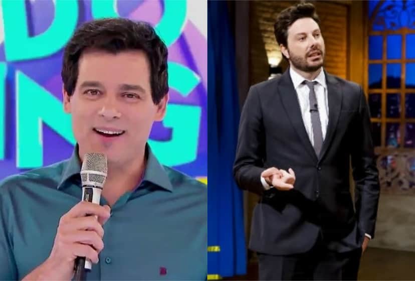 Celso Portiolli manda recado para Danilo Gentilli na internet (Montagem: TV Foco) Celso Portiolli manda recado para Danilo Gentilli na internet (Montagem: TV Foco)