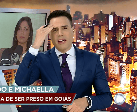Apresentador do Cidade Alerta na Record, Luiz Bacci é conhecido como 'menino de ouro'. (Foto: Reprodução) Apresentador do Cidade Alerta na Record, Luiz Bacci é conhecido como 'menino de ouro'. (Foto: Reprodução)