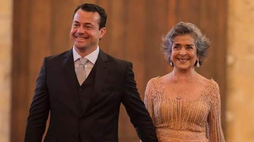 Daniel e Betty Faria. Foto: Reprodução