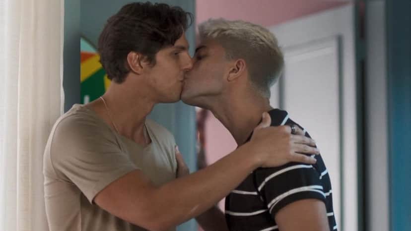 William e Pablo em cena de Bom Sucesso (Foto: TV Globo) William e Pablo em cena de Bom Sucesso (Foto: TV Globo)