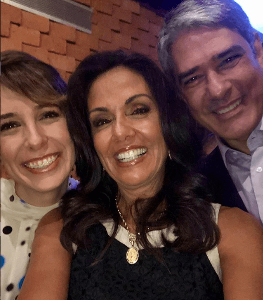 Natasha, Cristina e Bonner respectivamente (Foto: Reprodução/ Instagram)