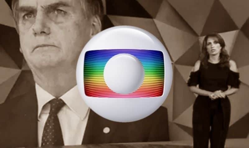 Bolsonaro virou deboche novamente na tela da Globo (Foto: Reprodução) Bolsonaro virou deboche novamente na tela da Globo (Foto: Reprodução)