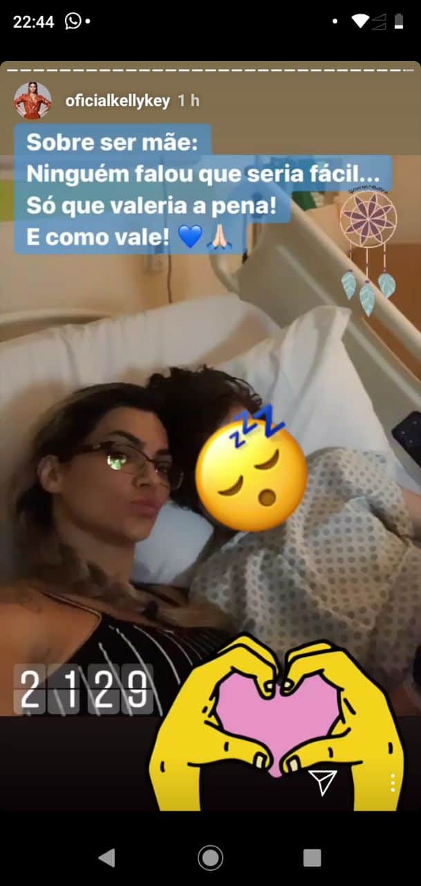 Cantora relatou drama pessoal do filho Cantora relatou drama pessoal do filho