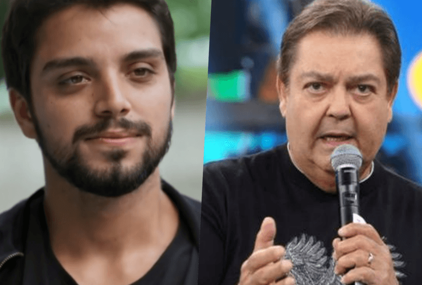 Faustão ao vivo brincou sobre a sexualidade de Rodrigo Simas (Foto reprodução) Faustão ao vivo brincou sobre a sexualidade de Rodrigo Simas (Foto reprodução)