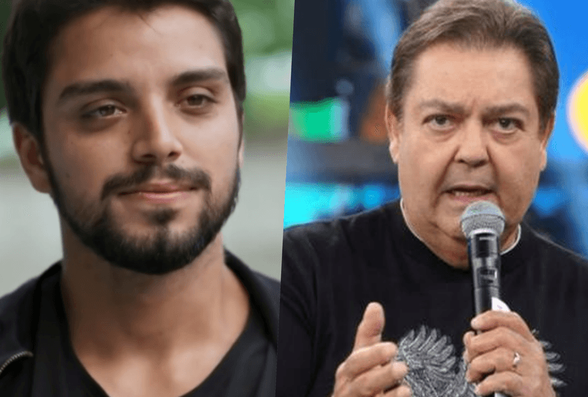 Faustão ao vivo brincou sobre a sexualidade de Rodrigo Simas (Foto reprodução) Faustão ao vivo brincou sobre a sexualidade de Rodrigo Simas (Foto reprodução)