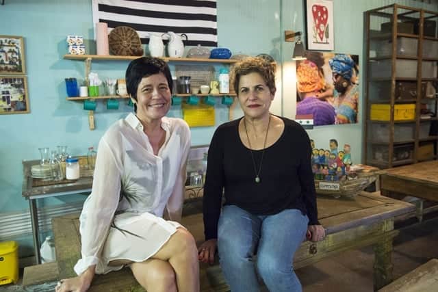 As autoras de Órfãos da Terra, Thelma Guedes e Duca Rachid (Foto: Globo/Estevam Avellar) As autoras de Órfãos da Terra, Thelma Guedes e Duca Rachid (Foto: Globo/Estevam Avellar)