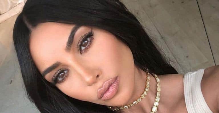 Kim Kardashian se emociona ao falar de doença (Foto: Reprodução) Kim Kardashian se emociona ao falar de doença (Foto: Reprodução)