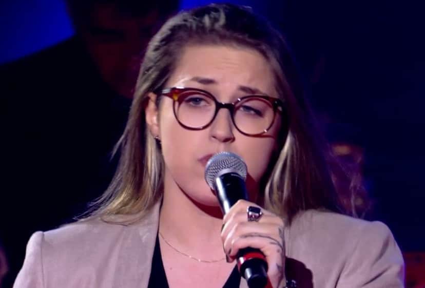 Luana Berti no The Voice Brasil de Tiago leifert (Foto: Reprodução) Luana Berti no The Voice Brasil de Tiago leifert (Foto: Reprodução)