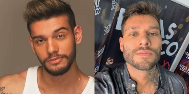 O cantor sertanejo Lucas Lucco deu o que falar após possível harmonização facial e resolveu se manifestar sobre a polêmica envolvendo seu rosto (Foto: Divulgação) O cantor sertanejo Lucas Lucco deu o que falar após possível harmonização facial e resolveu se manifestar sobre a polêmica envolvendo seu rosto (Foto: Divulgação)