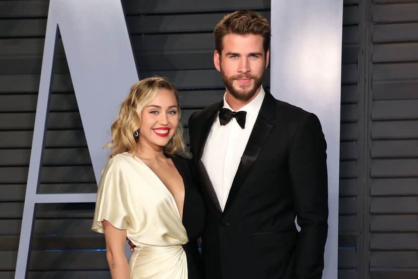 Miley Cyrus e Liam Hemsworth (Foto: Reprodução) Miley Cyrus e Liam Hemsworth (Foto: Reprodução)