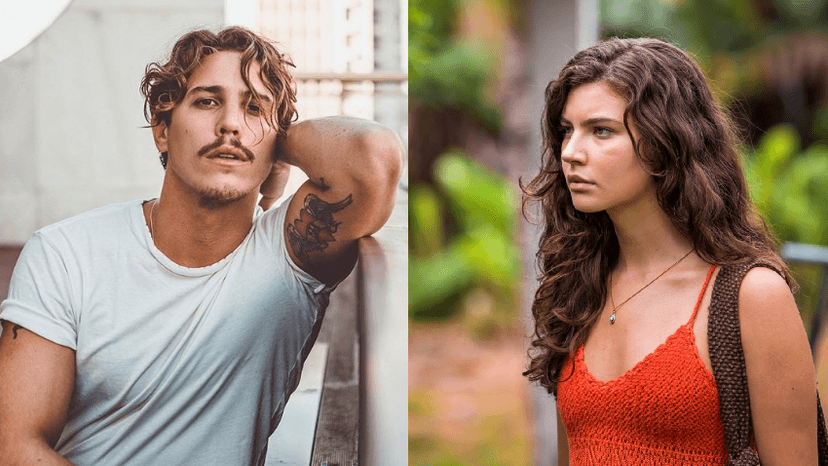 Rui voltará para Queimados e deixa Rita nervosa em Malhação (Foto da direita: Paulo Belote/ Globo)