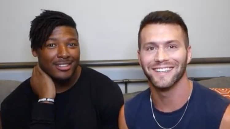 Ryan Russel, jogador de futebol americano, se assumiu gay e apresentou namorado (Reprodução) Ryan Russel, jogador de futebol americano, se assumiu gay e apresentou namorado (Reprodução)
