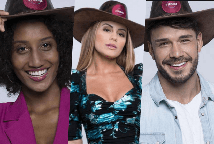 Roça está formada entre Sabrina, Arícia e Lucas. Quem deve ficar na Fazenda 11? (Foto montagem: TV Foco) Roça está formada entre Sabrina, Arícia e Lucas. Quem deve ficar na Fazenda 11? (Foto montagem: TV Foco)