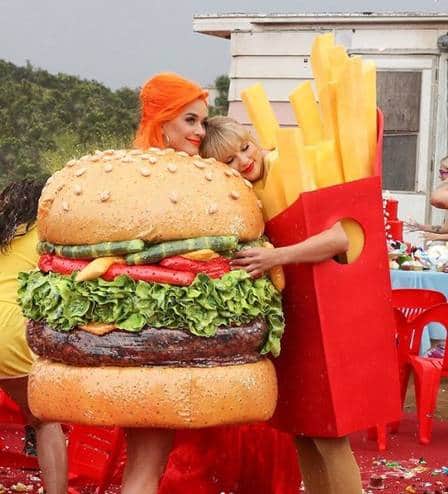 Taylor Swift e Katy Perry (Foto: Reprodução) Taylor Swift e Katy Perry (Foto: Reprodução)
