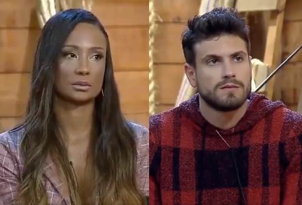 Drika e Guilherme em roça (Foto: Reproução)