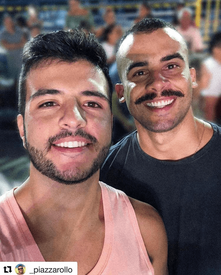 Âncora do Jornal Nacional, após acusado de ser gay, é flagrado se declarando para outro homem (Foto: Reprodução/ Instagram) Âncora do Jornal Nacional, após acusado de ser gay, é flagrado se declarando para outro homem (Foto: Reprodução/ Instagram)