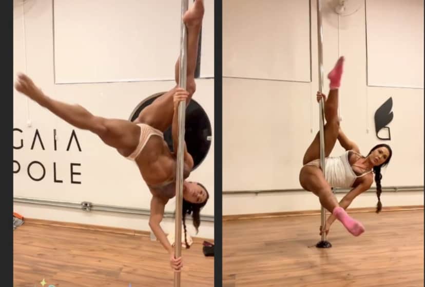 A famosa atriz da Multishow e mulher do cantor Belo, Gracyanne Barbosa deixou os seus seguidores de queixo caído ao aparecer em posição intrigante em pole dance A famosa atriz da Multishow e mulher do cantor Belo, Gracyanne Barbosa deixou os seus seguidores de queixo caído ao aparecer em posição intrigante em pole dance