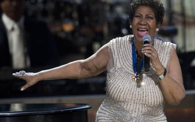 Cantora Aretha Franklin (Foto: Reprodução) Cantora Aretha Franklin (Foto: Reprodução)