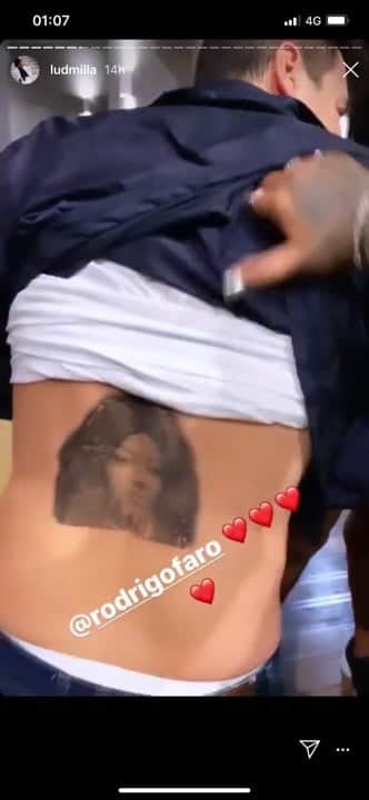 Ludmilla acabou ganhando uma homenagem de Rodrigo Faro (Foto: Reprodução/ Instagram) Ludmilla acabou ganhando uma homenagem de Rodrigo Faro (Foto: Reprodução/ Instagram)