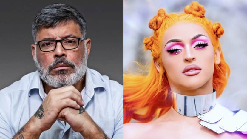 Alexandre Frota e Pabllo Vittar (Foto: Divulgação/Montagem TV Foco) Alexandre Frota e Pabllo Vittar (Foto: Divulgação/Montagem TV Foco)