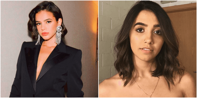 Bruna Marquezine e Ana Caetano (Foto: Montagem TV Foco) Bruna Marquezine e Ana Caetano (Foto: Montagem TV Foco)