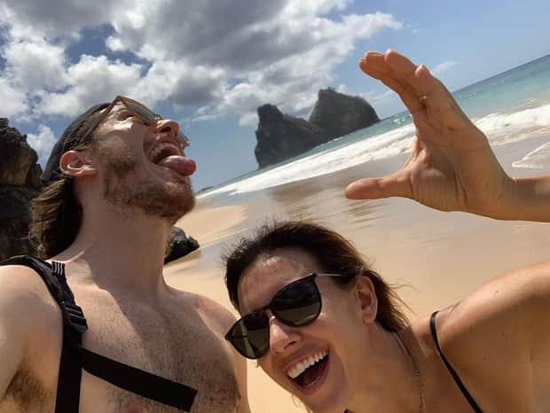 Cris Dias e Caio Paduan aproveitam dias de descanso em Fernando de Noronha (Imagem: Instagram) Cris Dias e Caio Paduan aproveitam dias de descanso em Fernando de Noronha (Imagem: Instagram)
