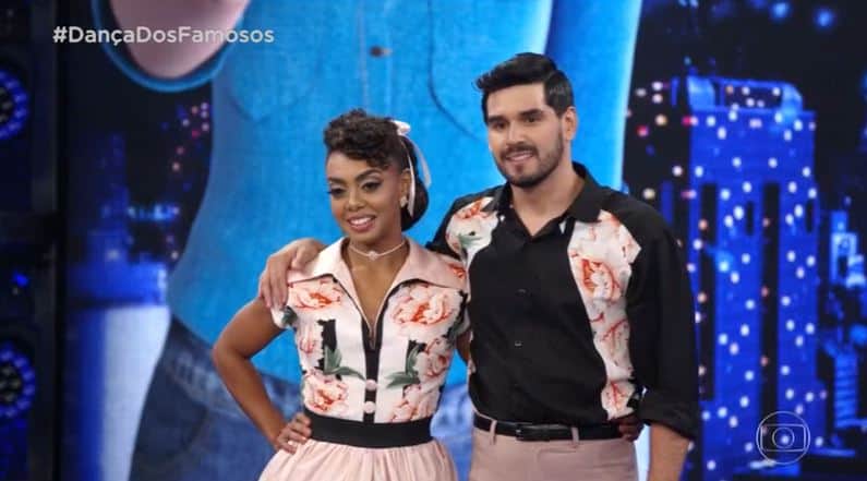 Dandara Mariana e Daniel Norton no Dança dos Famosos (Foto: Reprodução/Globoplay) Dandara Mariana e Daniel Norton no Dança dos Famosos (Foto: Reprodução/Globoplay)
