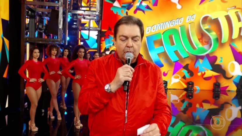 Faustão interrompe seu Domingão para fazer uma homenagem ao diretor da atração que faleceu na última semana aos 88 anos, Maurício Sherman (imagem: reprodução/ Globo) Faustão interrompe seu Domingão para fazer uma homenagem ao diretor da atração que faleceu na última semana aos 88 anos, Maurício Sherman (imagem: reprodução/ Globo)