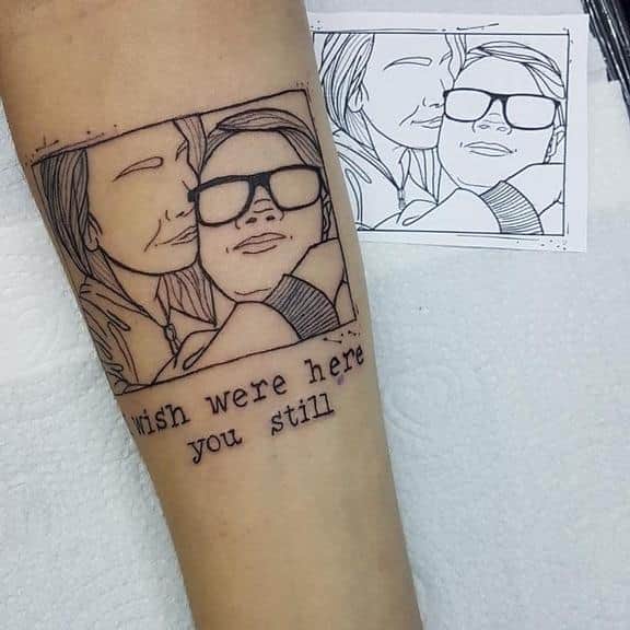 Tatuagem feita por Isabela Tibcherani em seu Instagram (Foto: Reprodução/Instagram) Tatuagem feita por Isabela Tibcherani em seu Instagram (Foto: Reprodução/Instagram)