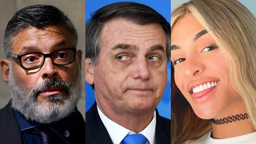 Jair Bolsonaro, Pabllo Vittar e Alexandre Frota (Foto: Reprodução/Montagem TV Foco) Jair Bolsonaro, Pabllo Vittar e Alexandre Frota (Foto: Reprodução/Montagem TV Foco)