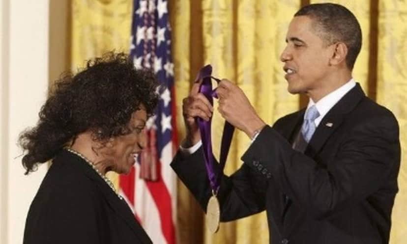 Jessye Norman e Barack Obama (Foto: Divulgação) Jessye Norman e Barack Obama (Foto: Divulgação)