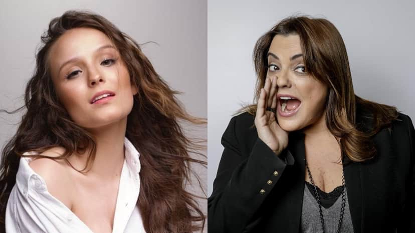 Larissa Manoela e Fabíola Reipert (Foto: Divulgação/Montagem TV Foco) Larissa Manoela e Fabíola Reipert (Foto: Divulgação/Montagem TV Foco)