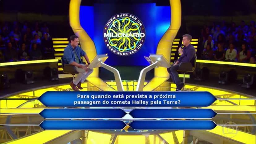 Luciano Huck foi criticado nas redes sociais por atrapalhar o participante Patrick que estava à 3 perguntas do R$1 Milhão e desistiu do jogo (Imagem: reprodução) Luciano Huck foi criticado nas redes sociais por atrapalhar o participante Patrick que estava à 3 perguntas do R$1 Milhão e desistiu do jogo (Imagem: reprodução)