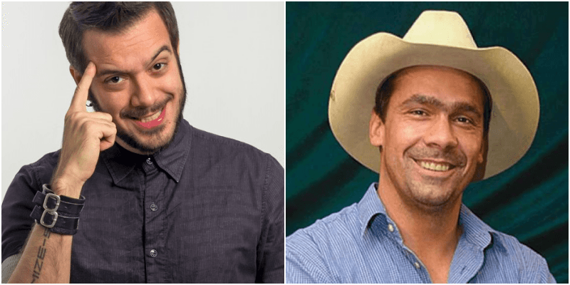 Os ex-BBBs, reality show da Globo, Max Porto e Rodrigo Cowboy vão à falência (Foto: Montagem TV Foco) Os ex-BBBs, reality show da Globo, Max Porto e Rodrigo Cowboy vão à falência (Foto: Montagem TV Foco)