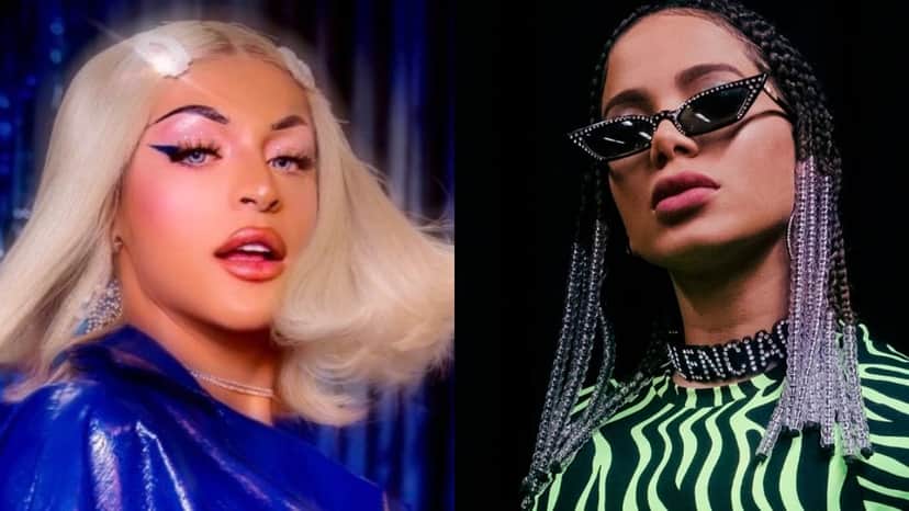 Pabllo Vittar e Anitta (Foto: Reprodução/Twitter/Montagem TV Foco) Pabllo Vittar e Anitta (Foto: Reprodução/Twitter/Montagem TV Foco)